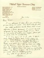 Letter from George Taylor to Kardash, Jan. 2. 1985